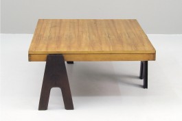 mangiarotti low table wood